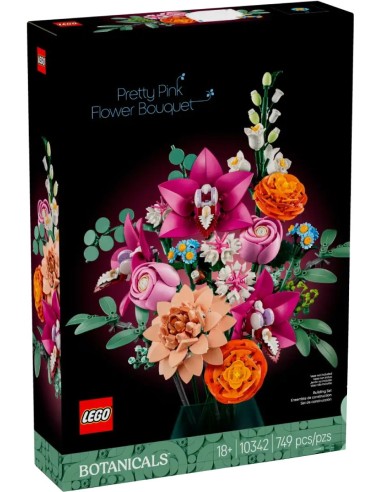 Lego Botanicals 10342 - Bouquet Di Fiori Rosa LEG6526155 Lego | Futurartshop.com