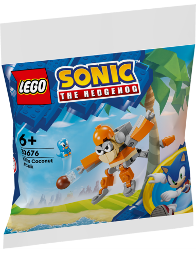 Lego Sonic 30676 Attacco con le noci di cocco di Kiki LEG6471461 Lego | Futurartshop.com