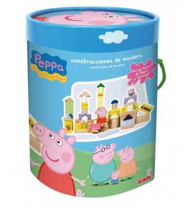 Peppa Pig drewniane kostki  100003150009 Simba Toys- Futurartshop.com