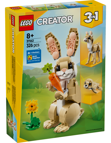 Lego Creator 31162 Adorabile Coniglio LEG6527847 Lego | Futurartshop.com