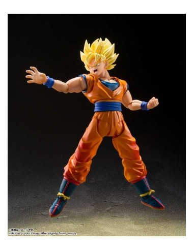 Dragon Ball Z Super Saiyan son Goku games begin Shf 15 cm COS106559 Bandai | Futurartshop.com
