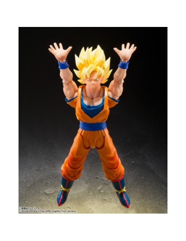 Dragon Ball Z Super Saiyan son Goku games begin Shf 15 cm COS106559 Bandai | Futurartshop.com