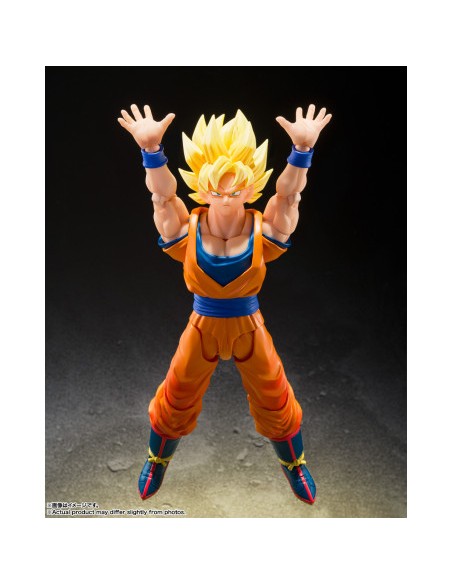 Dragon Ball Z Super Saiyan son Goku games begin Shf 15 cm COS106559 Bandai | Futurartshop.com