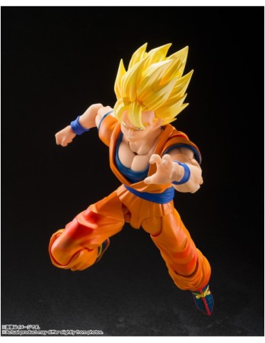 Dragon Ball Z Super Saiyan son Goku games begin Shf 15 cm COS106559 Bandai | Futurartshop.com