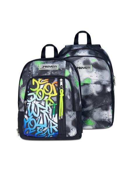 Zaino Scuola Dual Detach Sprint Paint Boy SEV200102523-899 Seven | Futurartshop.com