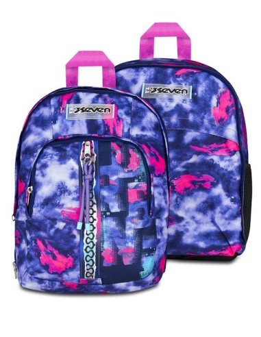 Zaino scuola dual detach shady dye girl SEV200102545-377 Seven | Futurartshop.com