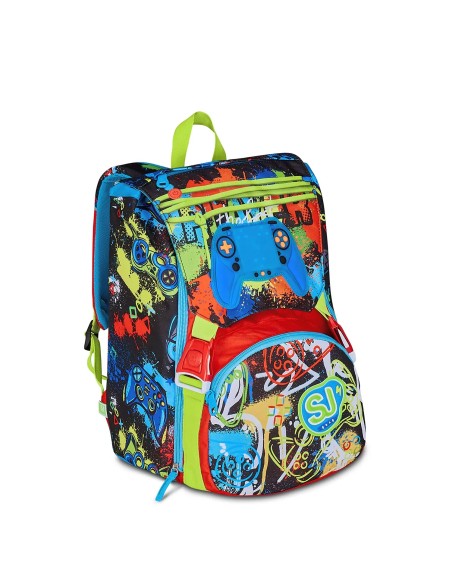 Sj Gang Game - led Boy Zaino Scuola Sdoppiabile Big SEV20C202500-427 Seven | Futurartshop.com