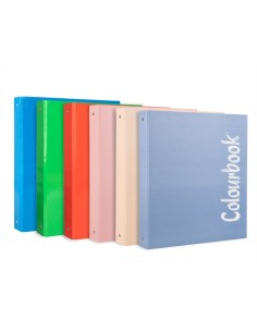 Raccoglitore ad anelli A4 - 3 colori LAGCOL21091 Colourbook | Futurartshop.com