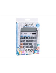 Calcolatrice da tavolo 12 cifre MATH CB-220 LAGCOL22104 Colourbook | Futurartshop.com 2