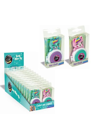 Crazy Chic colore per capelli fantasy - 2 modelli CLE18138 Clementoni | Futurartshop.com