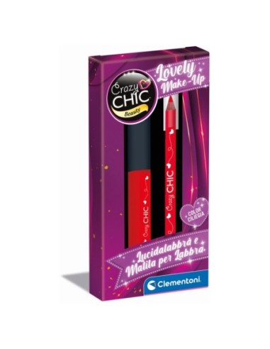Crazy Chic Cherry Lip Gloss & Lip Pencil CLE18881 Clementoni | Futurartshop.com