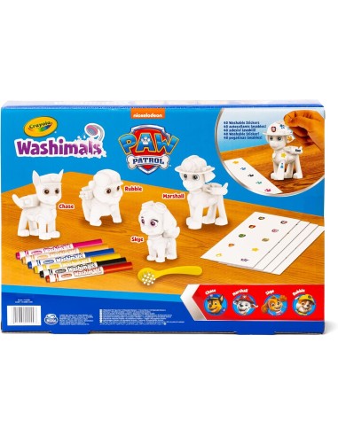 Washimals Paw Patrol set 4 Personaggi CRA74-0290 Crayola | Futurartshop.com
