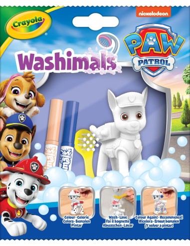 Washimals Paw Patrol Personaggi in bustina assortiti CRA74-0286 Crayola | Futurartshop.com