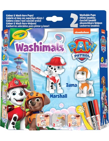 Washimals Paw Patrol set 2 puppies CRA74-0287 Crayola | Futurartshop.com