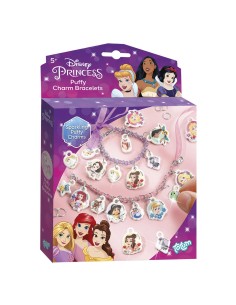 Disney Princess Crea braccialetti adesivi scintillanti a forma di principessa IBS044364 Ibs | Futurartshop.com