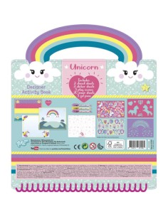 Quaderno per attività creative Unicorno Disegna e colora IBS071582 Ibs | Futurartshop.com 2