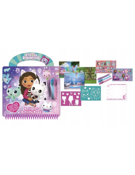 Gabby's Dollhouse Activity and Design Book IBS420359 Ibs | Futurartshop.com