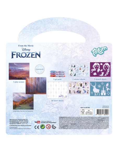 Notebook Activity and Design Book Disney Frozen IBS681446 Ibs | Futurartshop.com