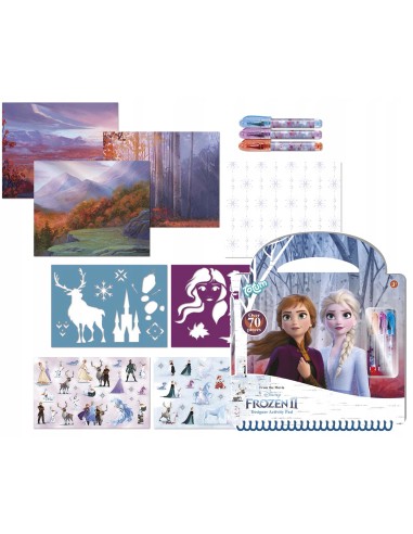 Quaderno Libro di attività e design Disney Frozen IBS681446 Ibs | Futurartshop.com