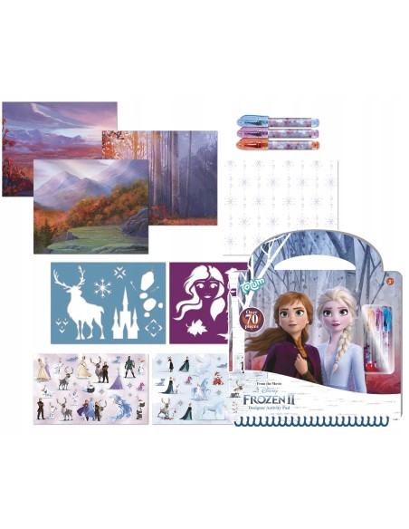 Notebook Activity and Design Book Disney Frozen IBS681446 Ibs | Futurartshop.com