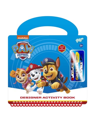 Quaderno Libro di attività e design Paw Patrol IBS720718 Ibs | Futurartshop.com