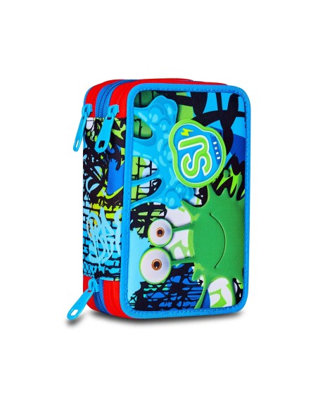 Sj Gang Fantasys Boy Astuccio Scuola 3 Zip SEV30C202514-535 Seven | Futurartshop.com