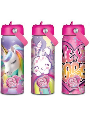 Bottiglia Borraccia termica kid 500 ml sj gang girl SEV30C202526-013 Seven | Futurartshop.com