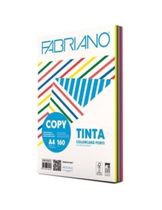 Fabriano Copy Tinta 5 strong colors 100 sheets - A4 - 160 g FED19100813 Fabriano | Futurartshop.com