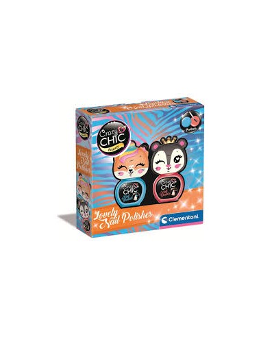 Crazy Chic 2 Malti Azzurro - Fuxia CLE18811 Clementoni | Futurartshop.com