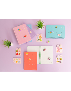 A4 spiral notebook Maxi staff 1R pin it LAGCOL24801 Colourbook | Futurartshop.com 2