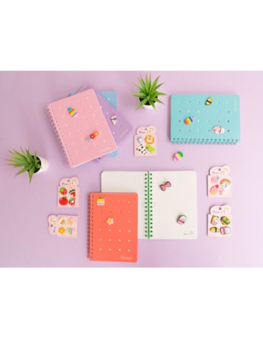A4 spiral notebook Maxi staff 1R pin it LAGCOL24801 Colourbook | Futurartshop.com