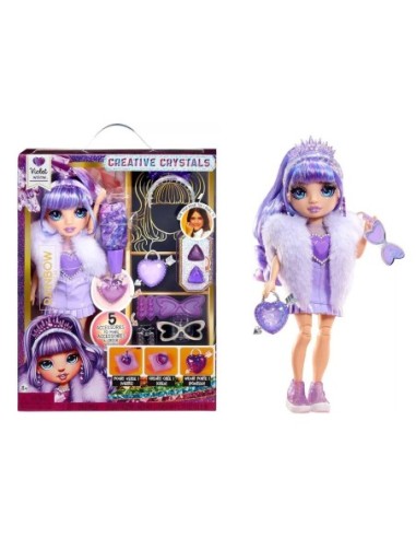 Rainbow High Creative Crystals Fashion Doll Violet MGA121404EUC MGA | Futurartshop.com