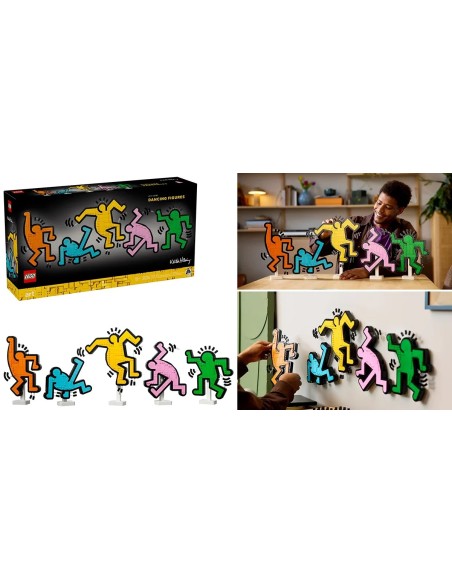 Lego Art 31216 - Keith Haring – Figure danzanti LEG6526224 Lego | Futurartshop.com
