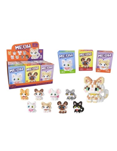 PoP The Block Meow - Animal Buildings Cats TOY28425 Toys Garden | Futurartshop.com