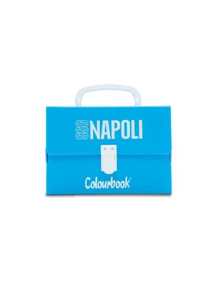 Mini Polyonda Blue SSC Napoli with Accessories LAGSSCN24015 AZZ Colourbook | Futurartshop.com