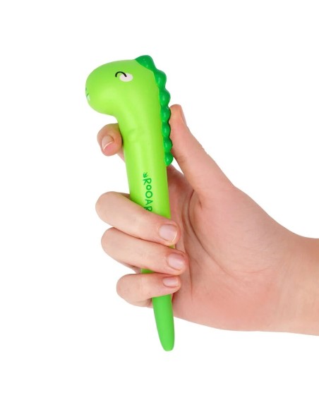 Penna Gel Blu Dino antistress - Squeezies LEGSQP0002 Legami Milano | Futurartshop.com