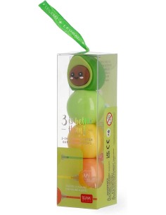 Evidenziatore 3 in 1 avocando LEGMUMA0002 Legami Milano | Futurartshop.com