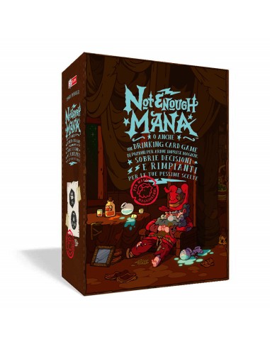 Not Enough Mana – Potion Drinking Card Game for Daring Wizards ITA MSD116629 Ms Edizioni | Futurartshop.com