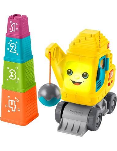 Fisher-Price Count & Build Crane GENHWY65 Mattel | Futurartshop.com