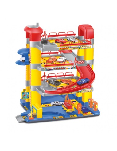 Super 57cm parking with 6 cars GEN746T00530  | Futurartshop.com