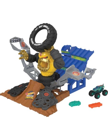Hot Wheels Sfida contro Crushzilla monster trucks GENHPR47 Mattel | Futurartshop.com