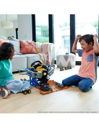 Hot Wheels Sfida contro Crushzilla monster trucks GENHPR47 Mattel | Futurartshop.com