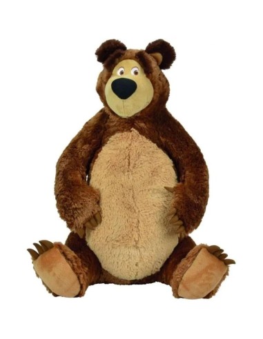 Masha and the Bear Plush 40 cm - Bear GRAMHA06100 Grandi giochi | Futurartshop.com