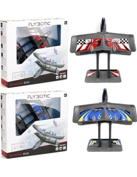 Silverlit Beginner Model Airplane Bi-Wing Evo – Remote Control Airplane for Kids FUT85739 Silverlit | Futurartshop.com