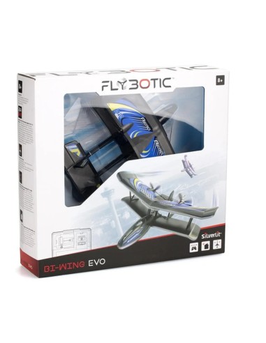 Silverlit Aeromodello per Principianti Bi-Wing Evo – Aereo Radiocomandato per Bambini FUT85739 Silverlit | Futurartshop.com