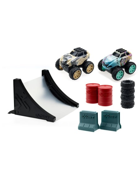 Silverlit Exost Jump Mega Pack – Set di Auto a Frizione con Rampe FUT20624 Silverlit | Futurartshop.com