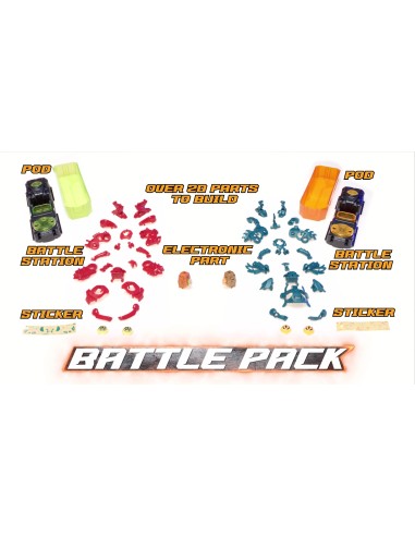 Biopod Kombat Battle Pack - 2 Models FUT88138 Silverlit | Futurartshop.com