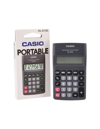 Casio HL-815L Portable Calculator ARVHL-815L-BK-W Casio | Futurartshop.com