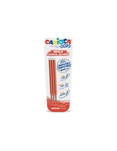 Carioca Oops Refill – 3 Pieces, Red, 0.7mm CAR43041/03 Carioca | Futurartshop.com