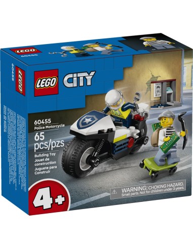 LEGO® City 60455 Police Motorcycle Chase LEG6526288 Lego | Futurartshop.com